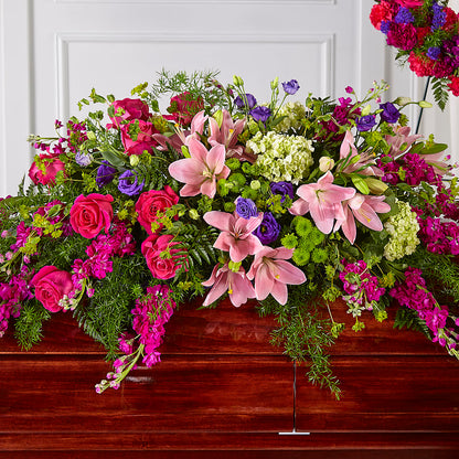 Radiant Tribute Casket Spray –  Colchester Florist, Colchester CT