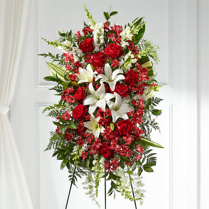 Everlasting Memory Standing Spray –  Colchester Florist, Colchester CT