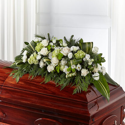 Hopeful Gesture Casket Spray –  Colchester Florist, Colchester CT