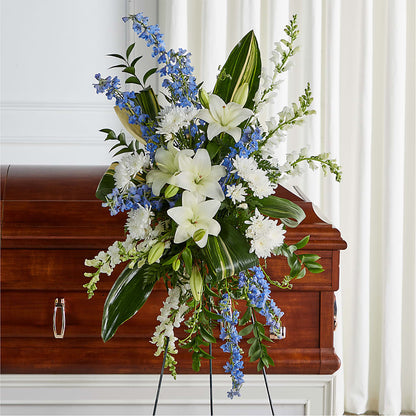 Eternal Impressions Standing Spray –  Colchester Florist, Colchester CT