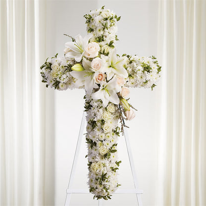 Spiritual Guidance Standing Spray –  Colchester Florist, Colchester CT
