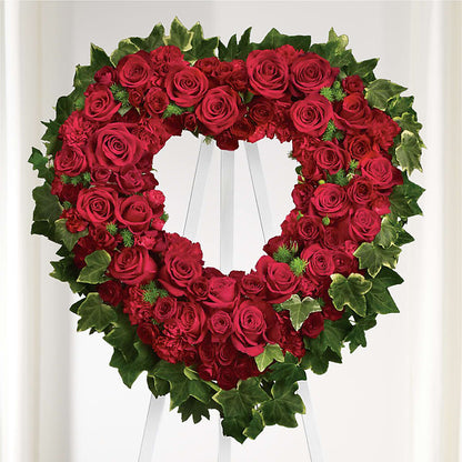 Wholehearted Standing Spray –  Colchester Florist, Colchester CT
