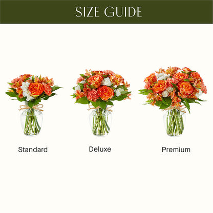 Apricot Glow Bouquet –  Colchester Florist, Colchester CT