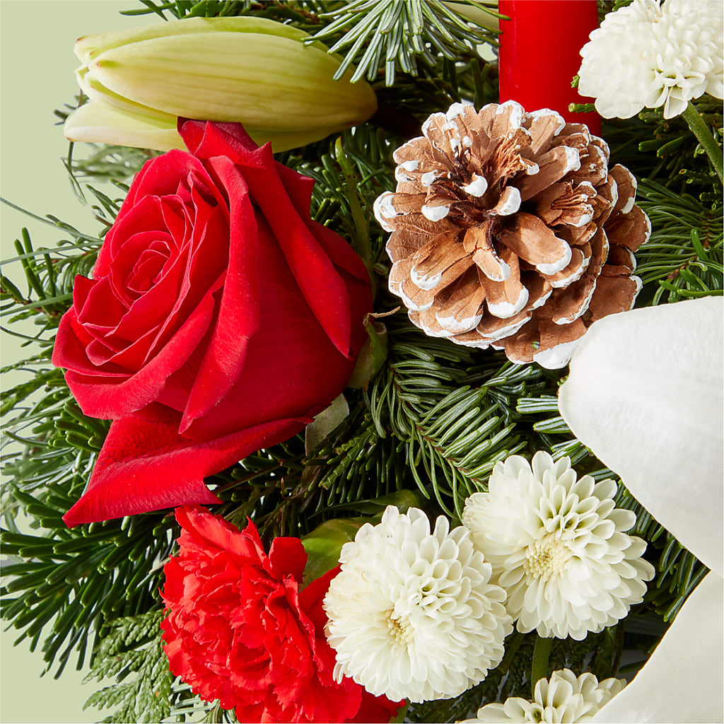 Seasonal Festivities Centerpiece –  Colchester Florist, Colchester CT