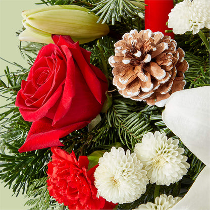 Seasonal Festivities Centerpiece –  Colchester Florist, Colchester CT