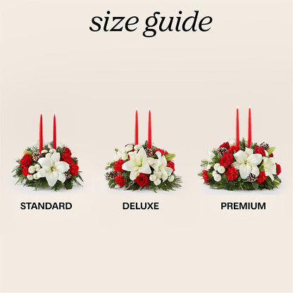 Seasonal Festivities Centerpiece –  Colchester Florist, Colchester CT