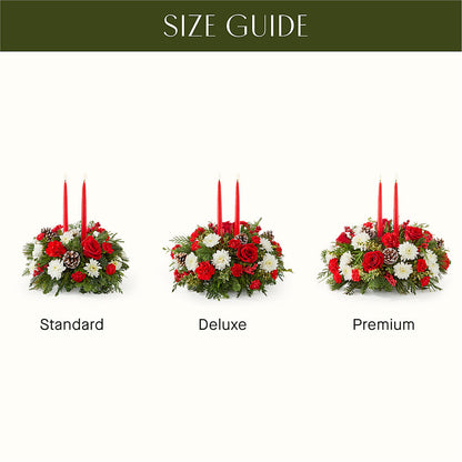 Holiday Soiree Centerpiece –  Colchester Florist, Colchester CT