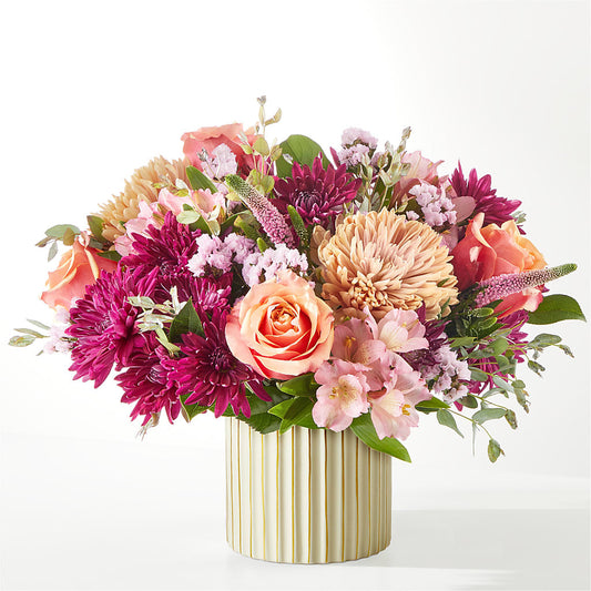 Berry Cobbler Bouquet with Ivory Vase –  Colchester Florist, Colchester CT