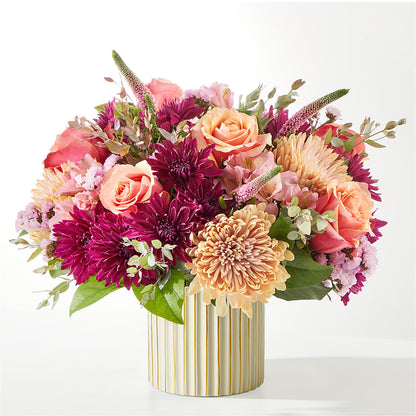 Berry Cobbler Bouquet with Ivory Vase –  Colchester Florist, Colchester CT