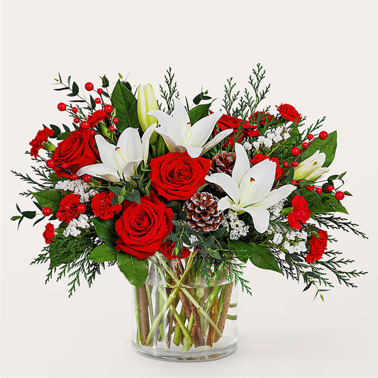 Best in Snow Bouquet –  Colchester Florist, Colchester CT